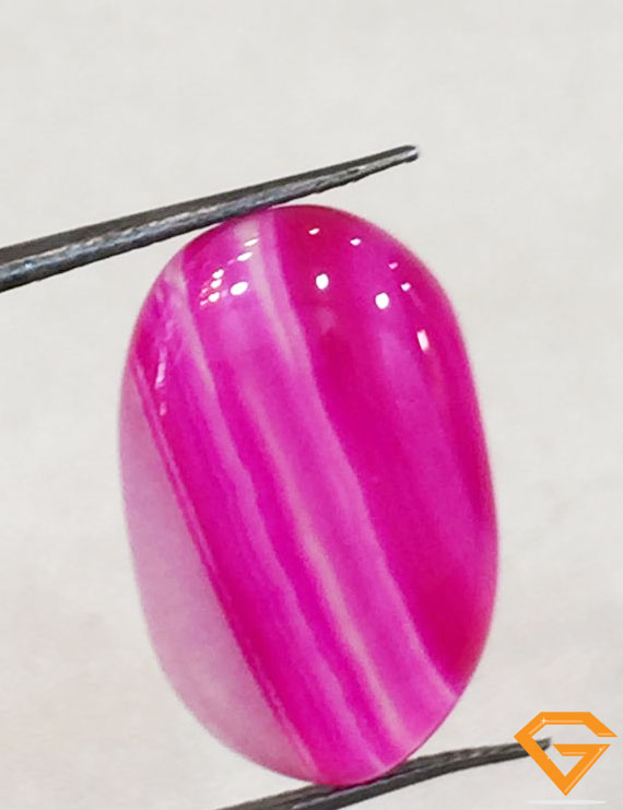 Natural Certified Sulemani Hakik Stone, weight - 8.20 ct